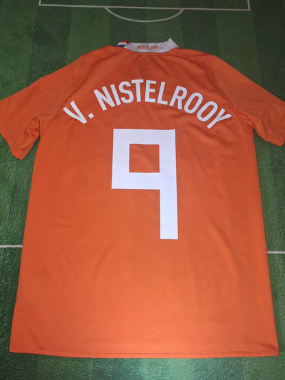 Tricou de fotbal Olanda 2008, van Nistelrooy 9, S