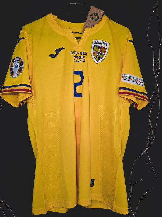 Tricou fotbal România 2024, Rațiu 2, M/L